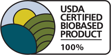 100% USDA Certified Biobased Prodcut