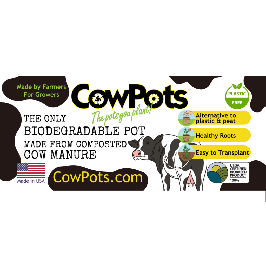 cowpots vinyl banner