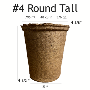 #4 Round Tall