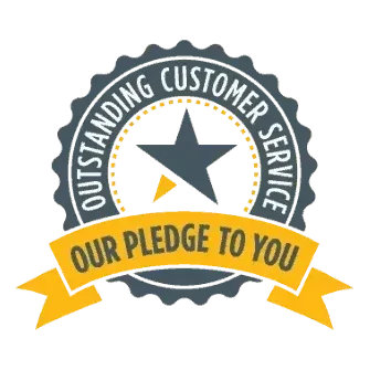 outstanding customer service badge